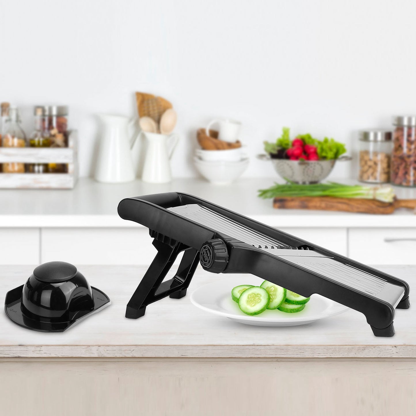 Multi-Blade Mandoline Slicer for Kitchen