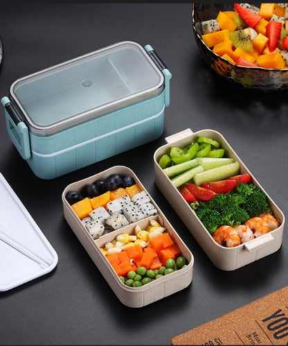 Healthy Material Microwave Lunch Box – BPA-Free Food Storage Container for Home, Office & Travel