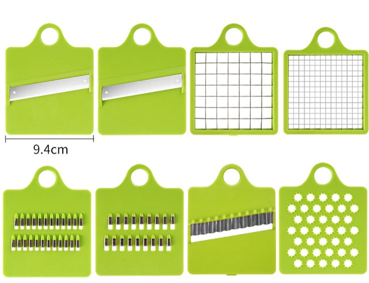 Multifunction Vegetable Cutter – Manual Slicer, Chopper & Kitchen Food Prep Tool