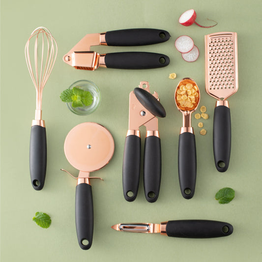 Copper Plated Kitchen Peeler Set – Household Vegetable & Fruit Peeling Gadget