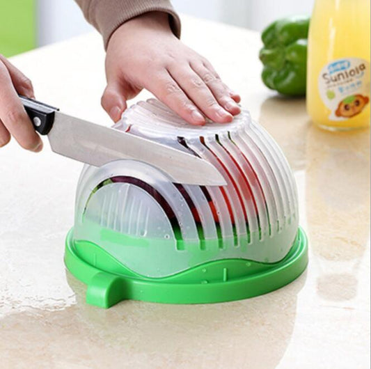 Creative Salad Cutter – Fruit & Vegetable Chopper for Quick Kitchen Prep